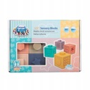 CANPOL SOFT SENSORY BLOCKS SET 12 ks 6m+