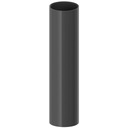 KROP PVC Žľaby DOWN PIPE GRAPHITE fi 90, dĺžka 4 m