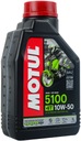 MOTUL MOTOCYKLOVÝ OLEJ 10W50 5100 4T MA2 ESTER 1L