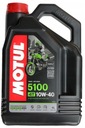 MOTOROVÝ OLEJ MOTOROVÝ OLEJ MOTUL 10W40 5100 POLOSYNTETICKÝ 4L