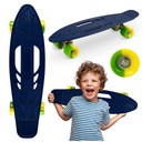 QKIDS GALAXY - FISZKA SKATEBOARD PRE DETI - ABEC-7 - gumený - námornícka modrá