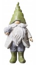 FIKÁRKA ZELENÝ GNOME 27cm DEKORATÍVNY GNOME25