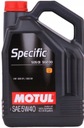 MOTUL SPECIFIC 502,00/505,01 5W40 5L ORIGINÁL