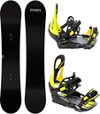 Snowboard RAVEN Pure Black 159cm široký + viazanie