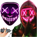 Cosplay Set Gadgets Kostým DISPOSSIEM Halloweenska LED maska ​​so svetlom