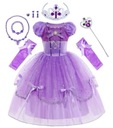 OUTFIT PRINCEZNÁ SOFIA KOSTÝM S RUKÁVMI KARNEVAL 104 / 110