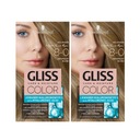 Farba na vlasy Gliss Color 8-0 Natural Blonde x2