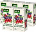 Vitax čaj brusnica a ríbezľa 20x2g x5