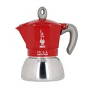 Kávovar Bialetti New Moka Induction 4tz, červený