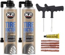 K2 TYRE DOKTOR 500ML x2 + SADA NA OPRAVU PNEUMATÍK