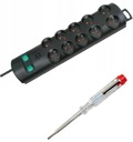 Brennenstuhl POWER STRIP 10 ZÁSUVKY 2M ČIERNA