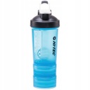 Shaker fľaša do telocvične na koktailové doplnky Hi-Tec Shakos 450 ml modrá/čierna