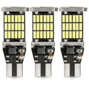 3x T15 45 SMD LED W16W Canbus stabilizačná žiarovka