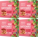 Dobra Kaloria Mini Bars malinový koláč 102g x4