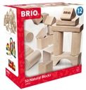 BRIO SET DREVENÝCH BLOKOV 50 ELEMENTOV 30113