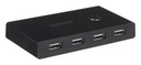 UGREEN SPÍNAČ KVM SPÍNAČ USB 2X4 USB 2.0 ČIERNY