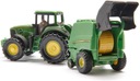 Traktor SIKU 1665 John Deere s lisom | mierka 1:87