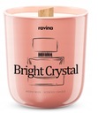 Vonná sójová sviečka BRIGHT CRYSTAL s dreveným knôtom