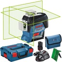 BOSCH čiarový laser 3 x 360° GLL 3-80 CG + L-Boxx