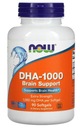 NOW Foods DHA-1000 Brain Support 90 OMEGA-3 kapsúl