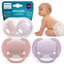 Philips Avent Symetrický cumlík Ultra Soft 0+ 2balenie SCF091/31