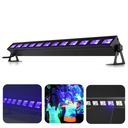 UV LED lúč 61cm BEAMZ P&P 12x 3W CLUB PARTY