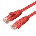 MicroConnect CAT6A UTP 20m červená LSZH