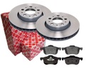 DISK + DESTIČKY FEBI PREDNÉ VOLVO S60 S80 V70 XC70