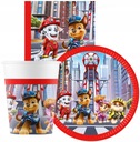 Sada pohárov, tanierov a obrúskov Paw Patrol