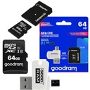 Adaptér čítačky GOODRAM 64GB microSDHC c10 UHS-I