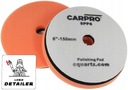 CarPro Orange Polish Pad Sponge Leštiaci vankúšik, stredná tvrdosť, 150 mm