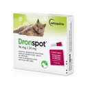 DRONSPOT KVAPKY PRE ČERVY PRE MAČKU 5KG - 8KG 2ks