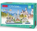 3D PUZZLE CITYLINE BAVARIA, DANTE