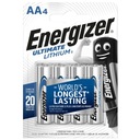 Batérie Energizer LR6 4BL Ultimate Lithium L91 AA Lithium Sticks