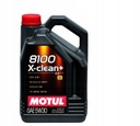 MOTOROVÝ OLEJ 5W30 5L MOTUL 8100 X-Clean+ BMW VW