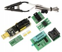 CH341A EEPROM SOIC8 SOP8 USB Programátor Set + klip