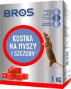 BROS POISON kocka pre myši a potkany 1kg