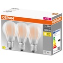 3X E27 LED žiarovka 11W = 100W 2700K OSRAM FILAMENT