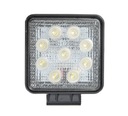 PRACOVNÁ LAMPA 9 LED HALOGÉNOVÁ HĽADAČKA 12/24V 27W