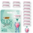 BIC SET 12 KS CLICK 3 SOLEIL CLIVER NÁPLŇKY NÁHRADNÉ NOŽE