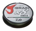 Daiwa J-Braid X8 0,42mm/300m tmavozelená