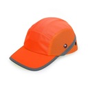 Čiapka proti skalpovaniu FLUOR BUMPCAP oranžová