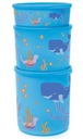 Tupperware Kubická nádoba 950ml + 2,1l + 3,3l