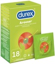 DUREX AROUSER kondómy 18 kusov STIMULAČNÉ