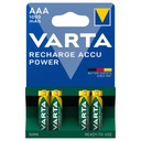 VARTA ACCU POWER AAA batérie 1000mAh 4 ks.