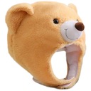 Plyšová čiapka Funny Bear Shape Cosplay šiltovka