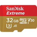 SANDISK 32GB micro SDHC SDHC UHS3 EXTREME 100/60 MB