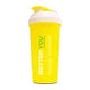 BETTERYOU SHAKER 700ml ŽLTÝ ŠEJKER ŠVÉDSKÉ ŽLTKY