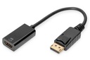 Aktívny adaptér DisplayPort-HDMI 4K 60Hz DP++ Dual