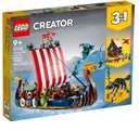 LEGO 31132 Creator 3v1 Vikingská loď a had